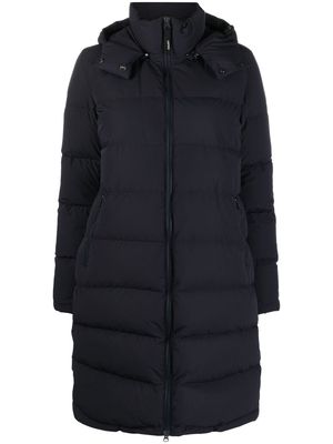 ASPESI Alex quilted down-filled coat - Blue