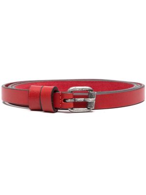 ASPESI buckle-detail belt - Red