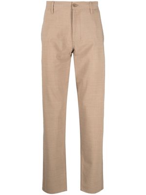 ASPESI button-fastening tailored trousers - Neutrals