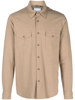 ASPESI button-up long-sleeve shirt - Brown