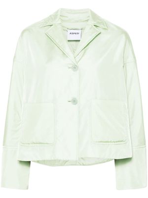 ASPESI button-up padded jacket - Green