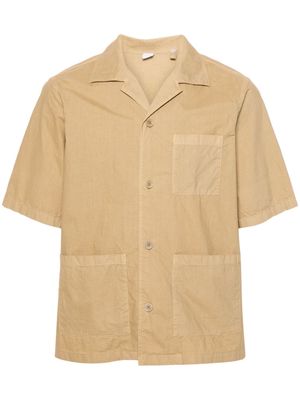 ASPESI camp-collar cotton shirt - Neutrals