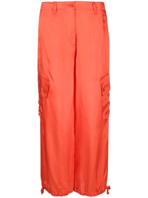 ASPESI cargo cropped trousers - Orange