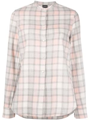 ASPESI checked cotton shirt - Pink