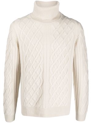 ASPESI chunky-knit wool-blend jumper - Neutrals