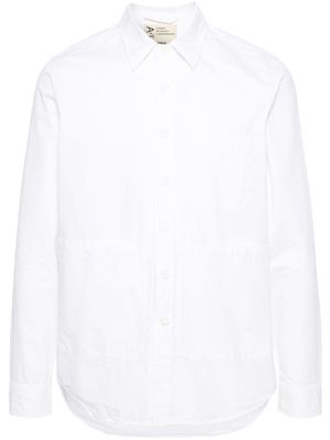 ASPESI classic-collar poplin shirt - White