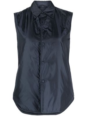 ASPESI classic-collar sleeveless gilet - Blue