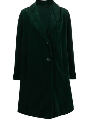 ASPESI corduroy button-fastening coat - Green