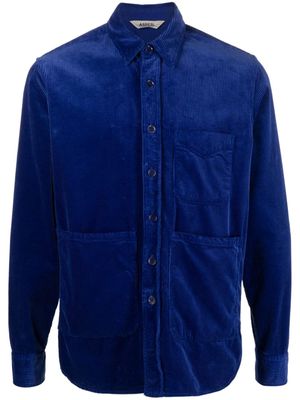 ASPESI corduroy cotton shirt - Blue