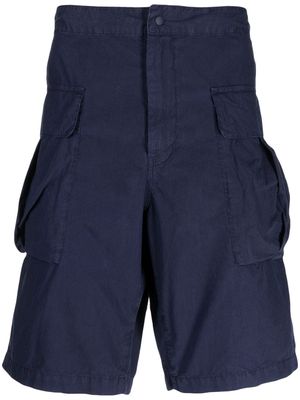 ASPESI cotton cargo shorts - Blue
