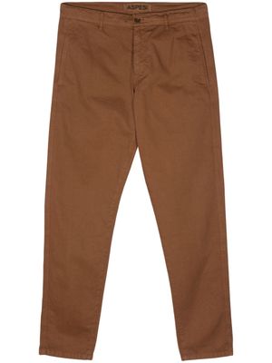 ASPESI cotton chino trousers - Brown