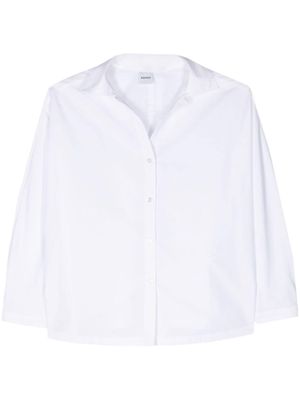 ASPESI cutaway collar cotton shirt - White