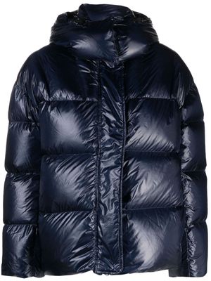 ASPESI detachable-hood padded jacket - Blue