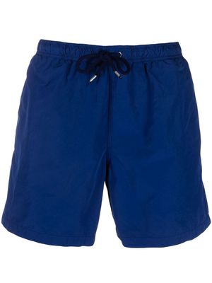 ASPESI drawstring-fastening swim shorts - Blue