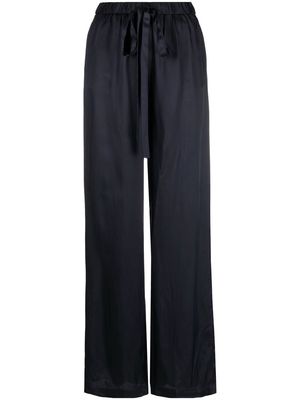 ASPESI drawstring high-waisted trousers - Blue