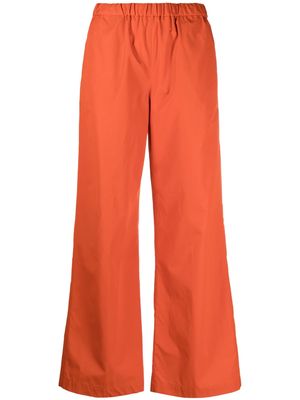 ASPESI elastic-waist wide-leg trousers - Orange