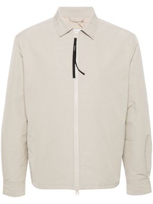 ASPESI elasticated-hem jacket - Neutrals