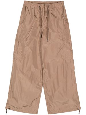 ASPESI elasticated-waist cargo pants - Brown