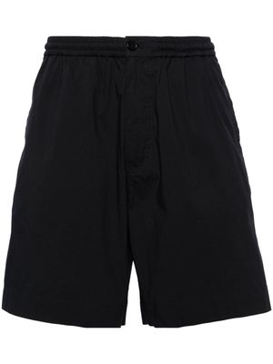 ASPESI elasticated-waist poplin shorts - Blue