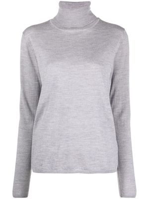ASPESI fine-knit roll-neck jumper - Grey