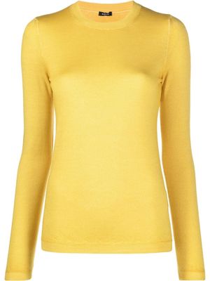 ASPESI fine-knit top - Yellow