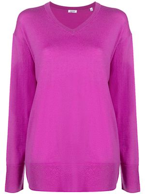 ASPESI fine-knit virgin wool jumper - Purple