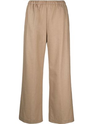ASPESI high-waist cropped trousers - Neutrals