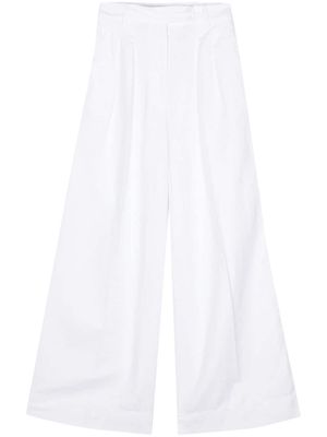 ASPESI high-waist palazzo pants - White