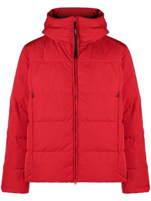 ASPESI hooded down-feather jacket - Red