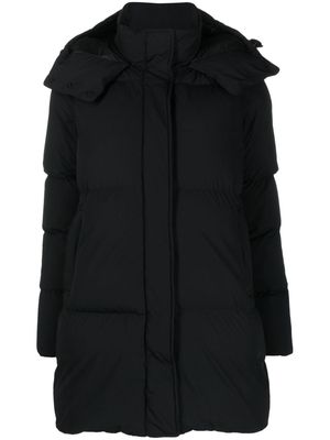 ASPESI hooded padded down coat - Black