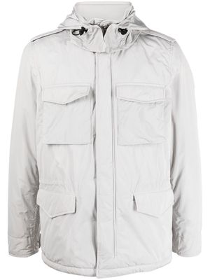 ASPESI hooded windbreaker jacket - Grey