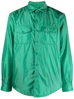 ASPESI insulated padded long-sleeve shirt - Green