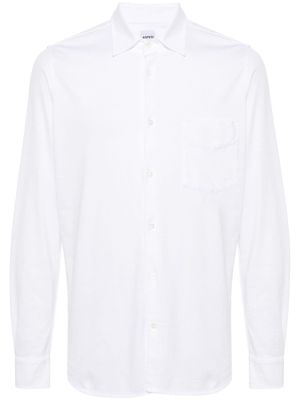 ASPESI jersey cotton shirt - White
