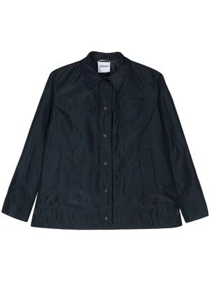 ASPESI Jodie taffeta shirt jacket - Blue