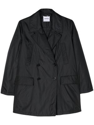 ASPESI Katee Light double-breasted jacket - Black