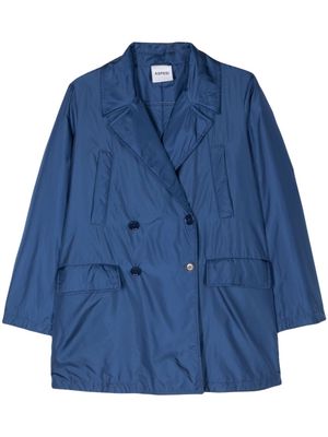 ASPESI Katee Light double-breasted jacket - Blue