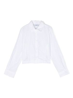 Aspesi Kids button-up long-sleeved shirt - White