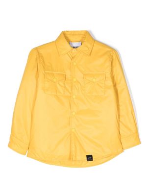 Aspesi Kids Iconic lightweight shirt jacket - Yellow