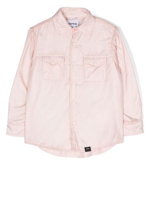 Aspesi Kids Iconic shirt jacket - Pink
