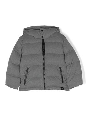 Aspesi Kids padded hooded jacket - Grey