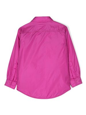 Aspesi Kids padded shirt jacket - Pink
