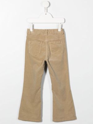 Aspesi Kids straight-leg corduroy trousers - Neutrals