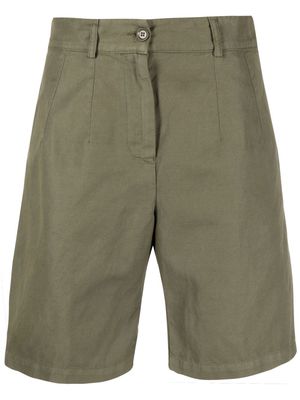 ASPESI knee-length chino shorts - Green