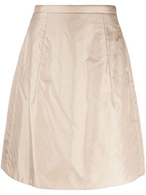 ASPESI knee-length padded skirt - Neutrals