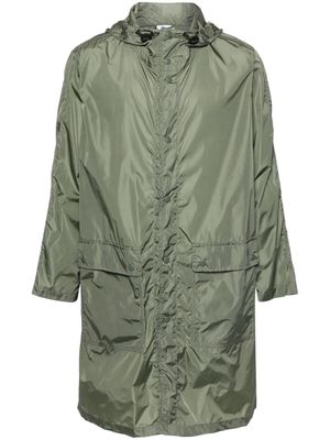 ASPESI lightweight hooded raincoat - Green