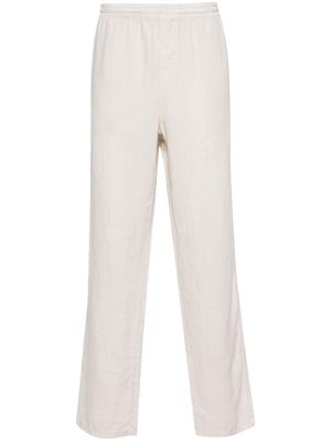 ASPESI linen straight trousers - Neutrals