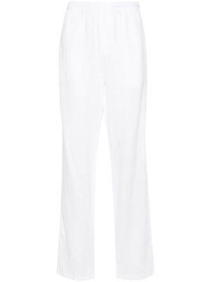 ASPESI linen straight trousers - White