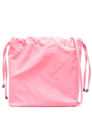 ASPESI logo-patch crossbody bag - Pink