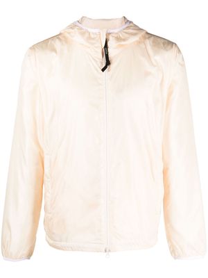 ASPESI logo-print hooded jacket - Neutrals