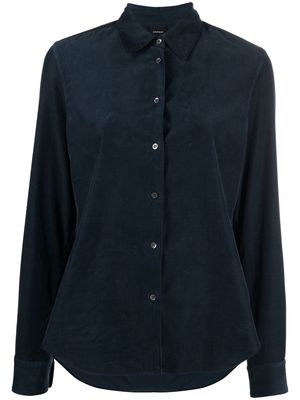 ASPESI long-sleeve corduroy shirt - Blue